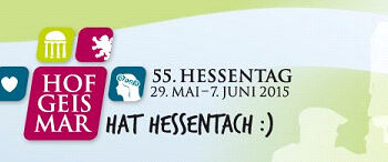 Logo Hessentag 2015 in Hofgeismar