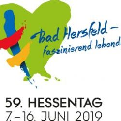 Logo des Hessentages 2019 in Hersfeld