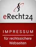 Logo: eRecht24 Datenschutzerklärung für rechtssichere Webseiten
